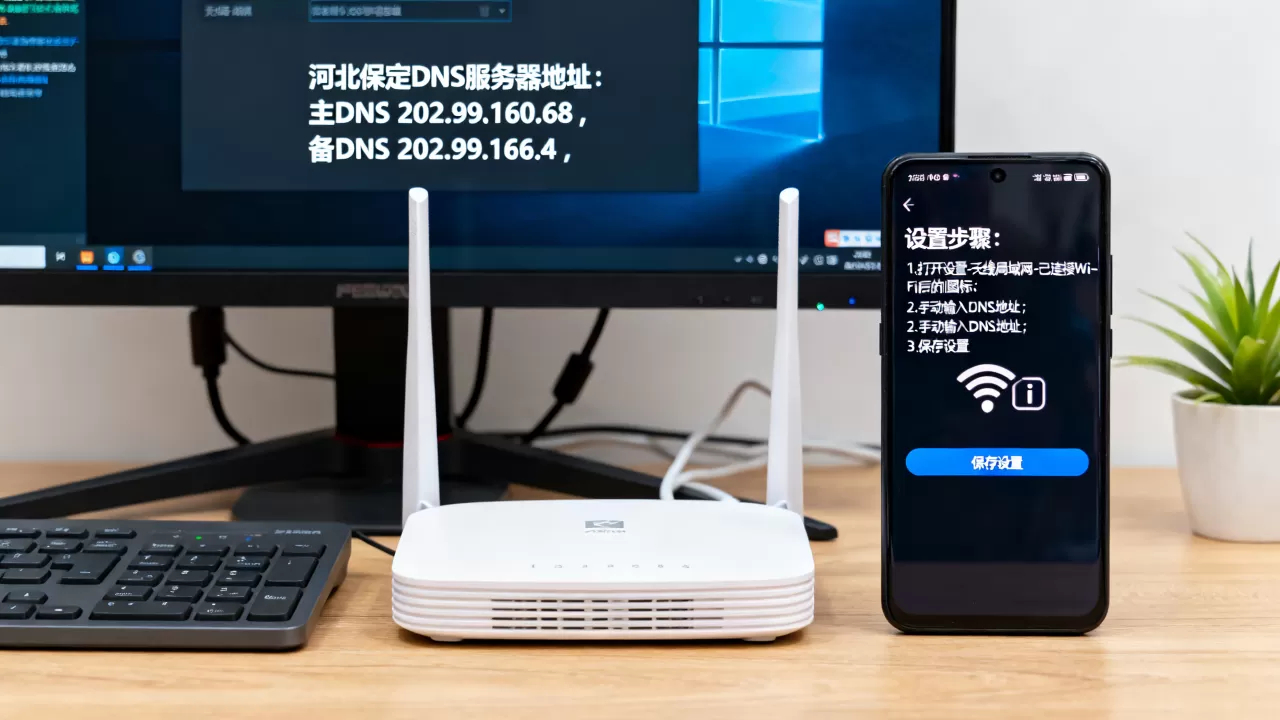 河北保定DNS服务器地址是多少?怎么设置? 河北保定DNS服务器地址是多少?怎么设置?
