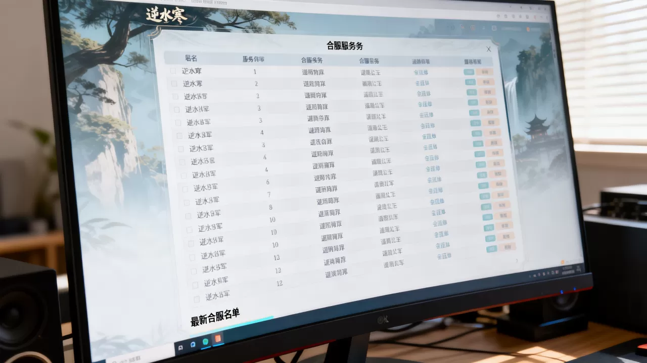 逆水寒合服哪些服务器,最新合服名单在哪里看? 逆水寒合服哪些服务器,最新合服名单在哪里看?