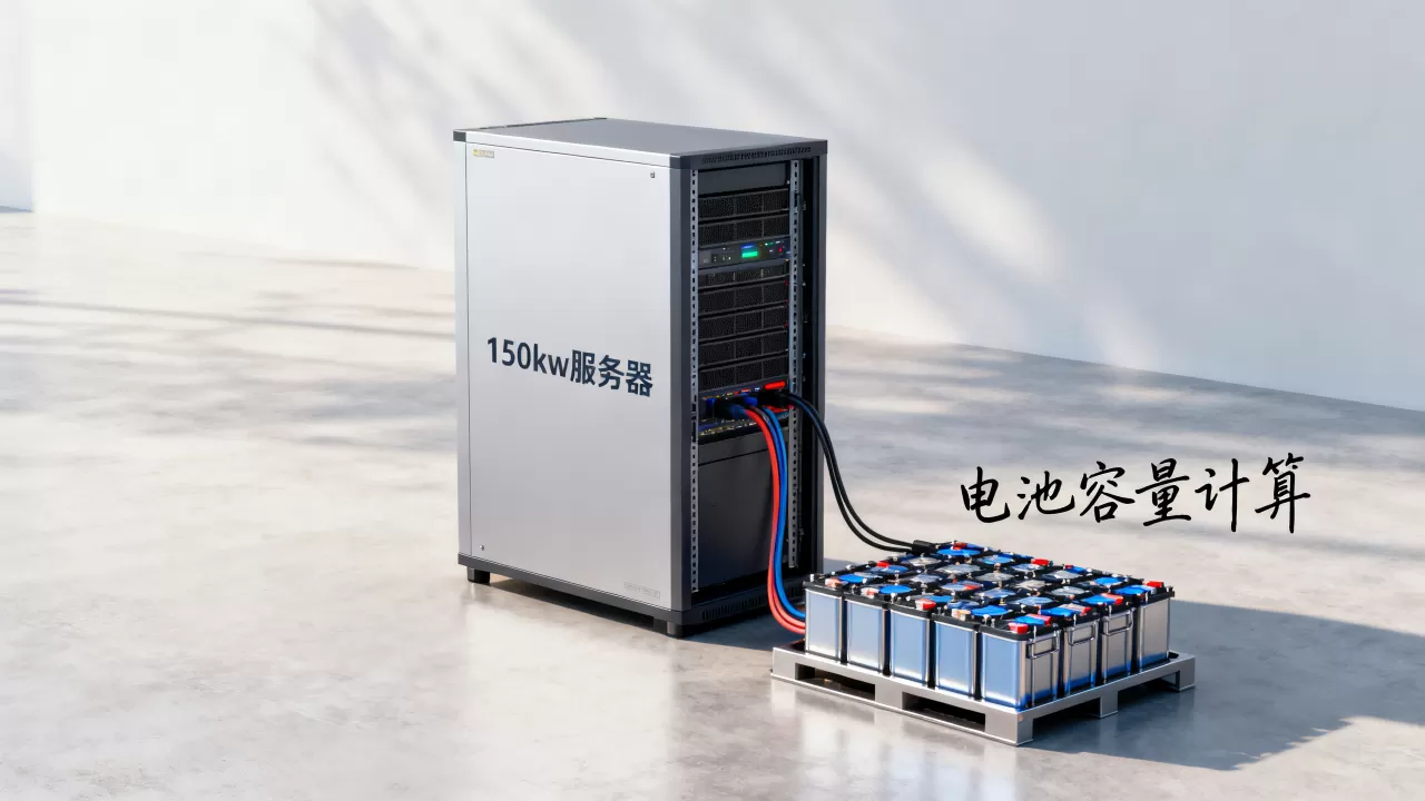 带150kw服务器需要多少电池,怎么计算电池容量? 带150kw服务器需要多少电池,怎么计算电池容量?
