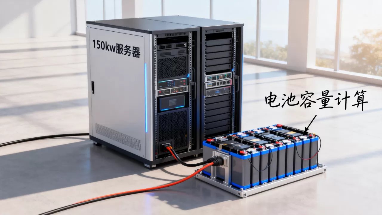 带150kw服务器需要多少电池,怎么计算电池容量? 带150kw服务器需要多少电池,怎么计算电池容量?