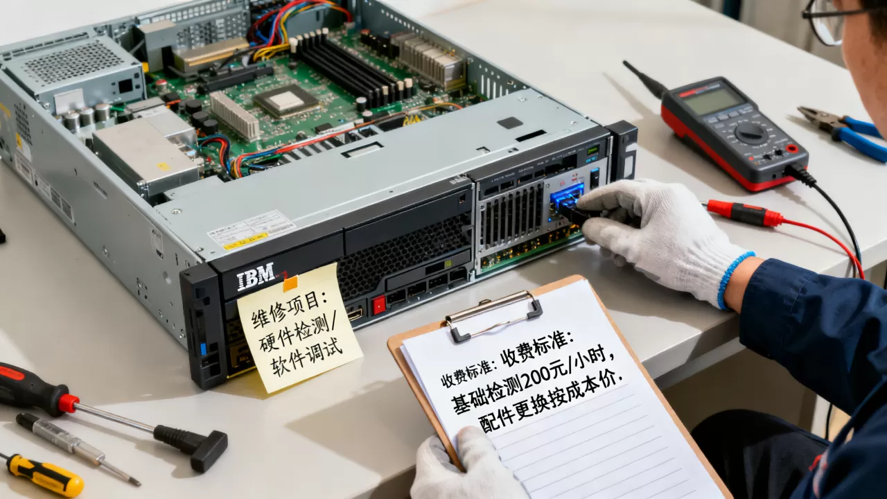 惠州ibm服务器维修维护多少钱,收费标准是什么? 惠州ibm服务器维修维护多少钱,收费标准是什么?