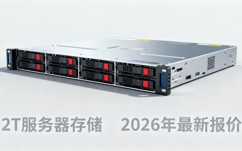 服务器2T储存要多少钱，2026年最新报价多少