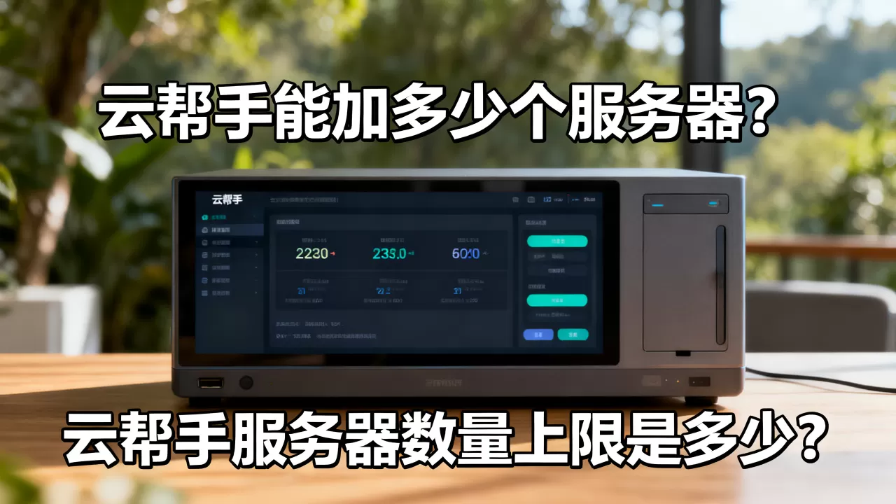 云帮手能加多少个服务器?,云帮手服务器数量上限是多少? 云帮手能加多少个服务器?,云帮手服务器数量上限是多少?
