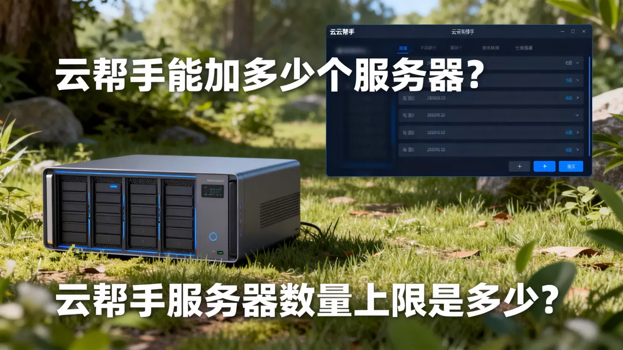 云帮手能加多少个服务器?,云帮手服务器数量上限是多少? 云帮手能加多少个服务器?,云帮手服务器数量上限是多少?