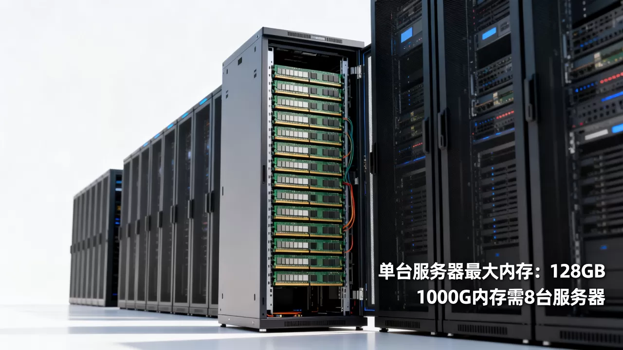 1000G内存要多少台服务器,一台服务器最大支持多少内存? 1000G内存要多少台服务器,一台服务器最大支持多少内存?