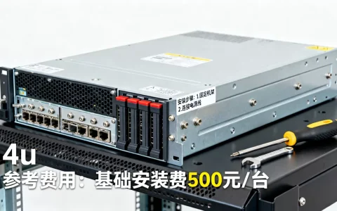 4u服务器安装大概需要多少钱，怎么收费呢