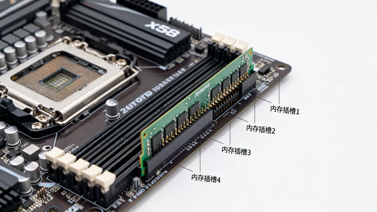 x58服务器主板内存条怎么插才对,插槽顺序有讲究吗 x58服务器主板内存条怎么插才对,插槽顺序有讲究吗