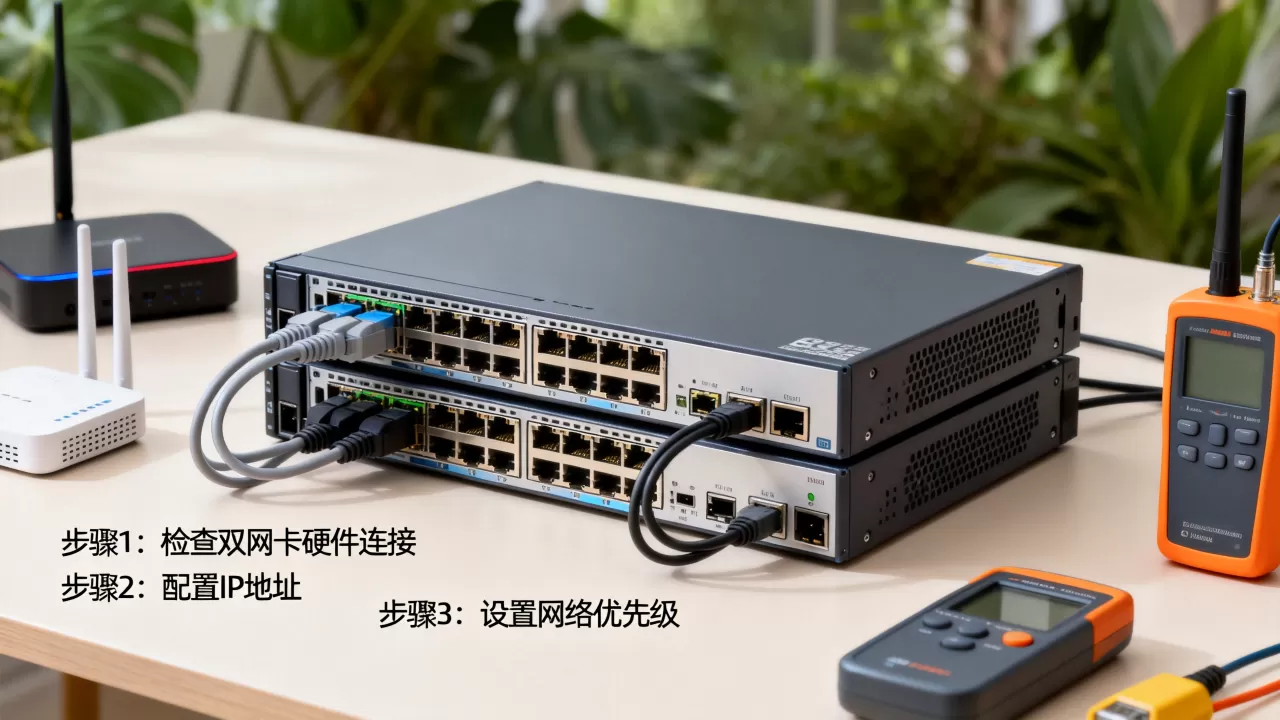 服务器双网卡怎么共用一个IP?,设置步骤是什么 服务器双网卡怎么共用一个IP?,设置步骤是什么