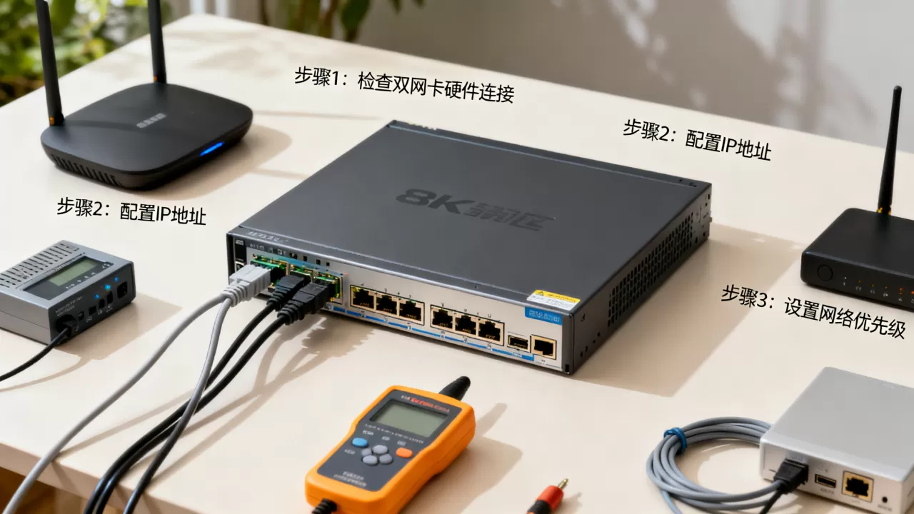服务器双网卡怎么共用一个IP?,设置步骤是什么 服务器双网卡怎么共用一个IP?,设置步骤是什么