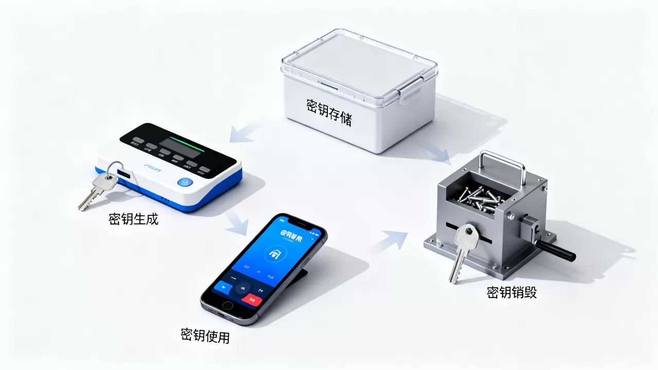 密钥生命周期管理包含哪些过程?,密钥销毁怎么操作? 密钥生命周期管理包含哪些过程?,密钥销毁怎么操作?