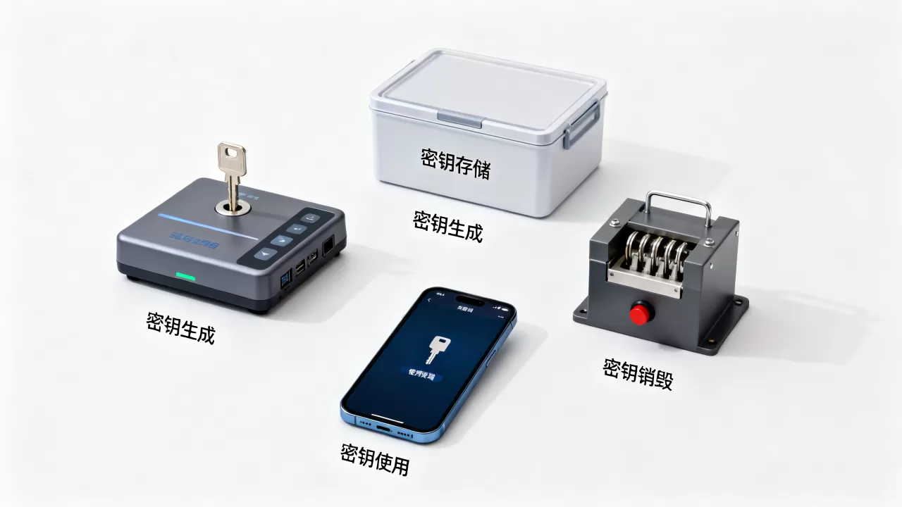 密钥生命周期管理包含哪些过程?,密钥销毁怎么操作? 密钥生命周期管理包含哪些过程?,密钥销毁怎么操作?