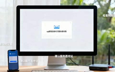 qq邮箱连接对方服务器失败怎么解决，原因是什么