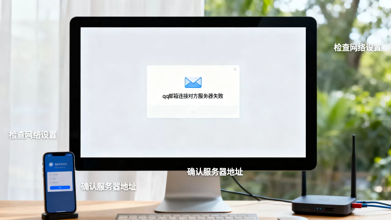 qq邮箱连接对方服务器失败怎么解决,原因是什么 qq邮箱连接对方服务器失败怎么解决,原因是什么