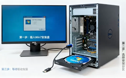 戴尔服务器怎么装win7系统，驱动软件哪里下载？