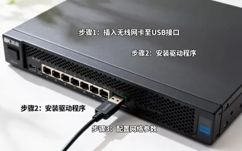 服务器系统如何使用外插无线网卡，设置方法有哪些？