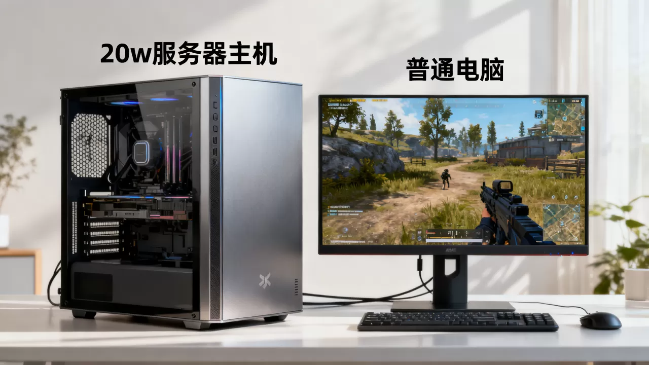 20w服务器主机打游戏到底怎么样,和普通电脑有什么区别 20w服务器主机打游戏到底怎么样,和普通电脑有什么区别