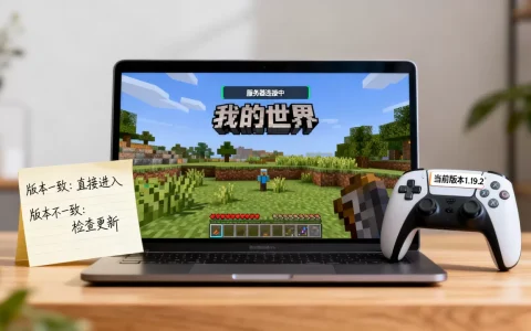 我的世界进服务器必须版本一致吗，版本不一致怎么办