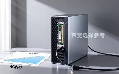 服务器4G内存能承受多大带宽，带宽怎么选？
