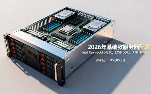 服务器价格多少钱一台，2026年配置报价？