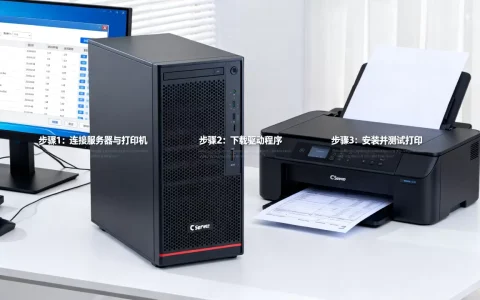 C服务器上的文件怎么打印，打印机驱动怎么安装？