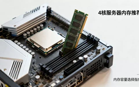 服务器4核要配多少G内存，内存大小怎么选？
