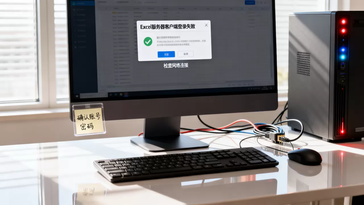 Excel服务器客户端登录不了怎么解决,登录失败原因有哪些 Excel服务器客户端登录不了怎么解决,登录失败原因有哪些