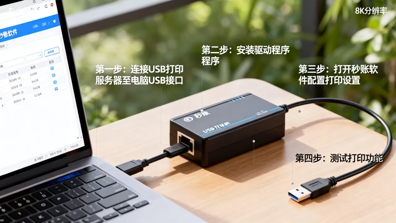 秒账软件怎么安装多功能USB打印服务器,具体步骤有哪些? 秒账软件怎么安装多功能USB打印服务器,具体步骤有哪些?