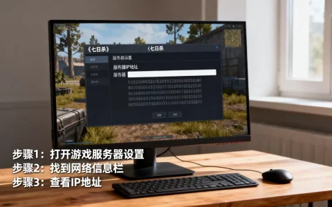 七日杀怎么查看自己服务器的IP地址，详细教程是什么？