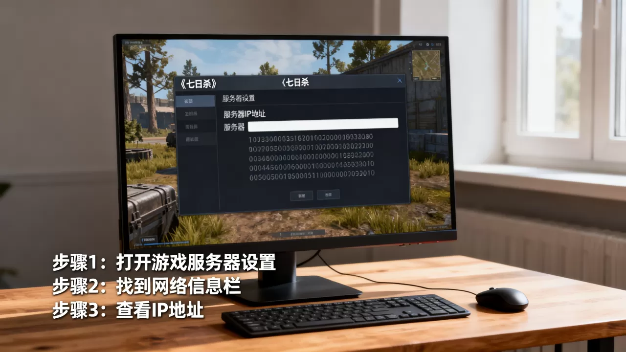 七日杀怎么查看自己服务器的IP地址,详细教程是什么? 七日杀怎么查看自己服务器的IP地址,详细教程是什么?
