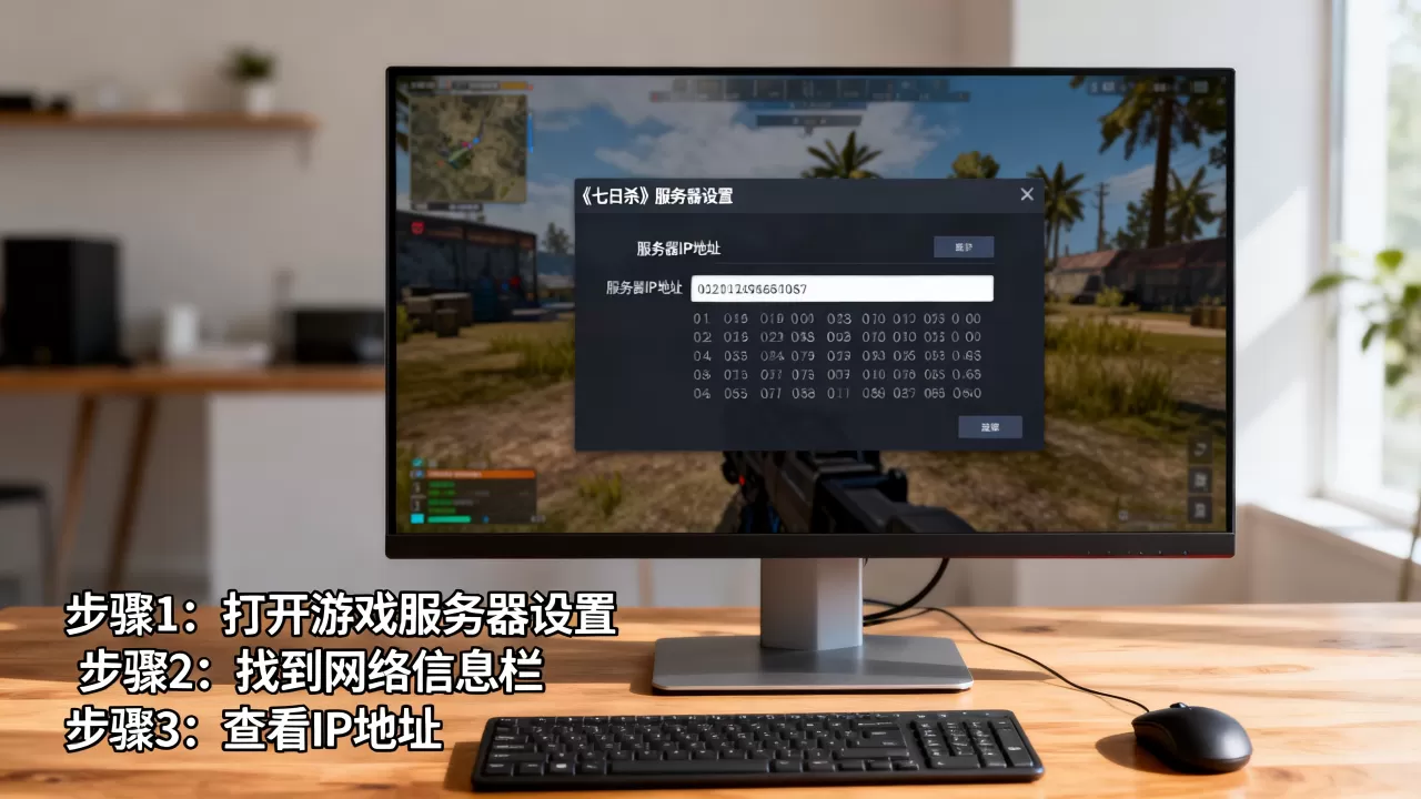 七日杀怎么查看自己服务器的IP地址,详细教程是什么? 七日杀怎么查看自己服务器的IP地址,详细教程是什么?