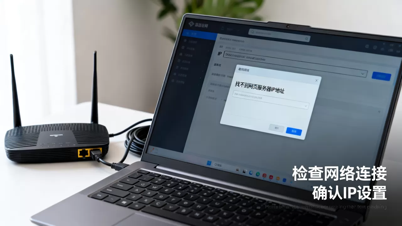 找不到网页服务器IP地址怎么办,是什么原因? 找不到网页服务器IP地址怎么办,是什么原因?