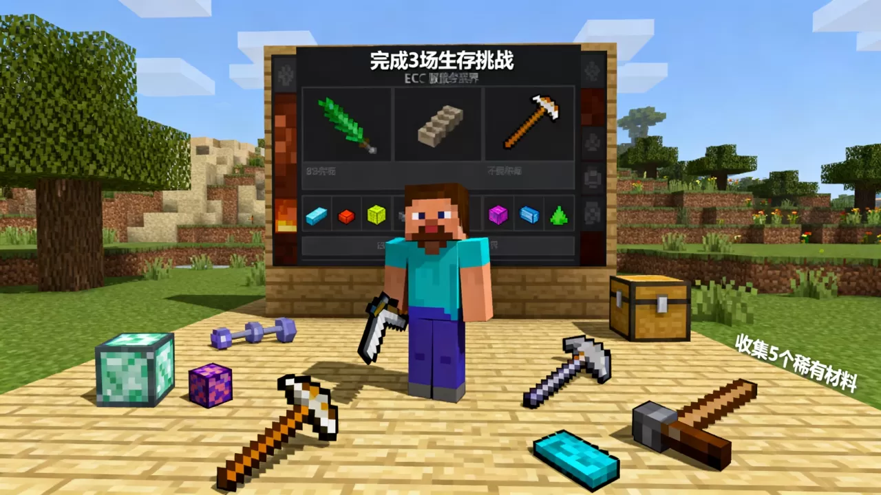 我的世界EC服务器饥饿游戏角色如何解锁,角色解锁条件是什么 我的世界EC服务器饥饿游戏角色如何解锁,角色解锁条件是什么