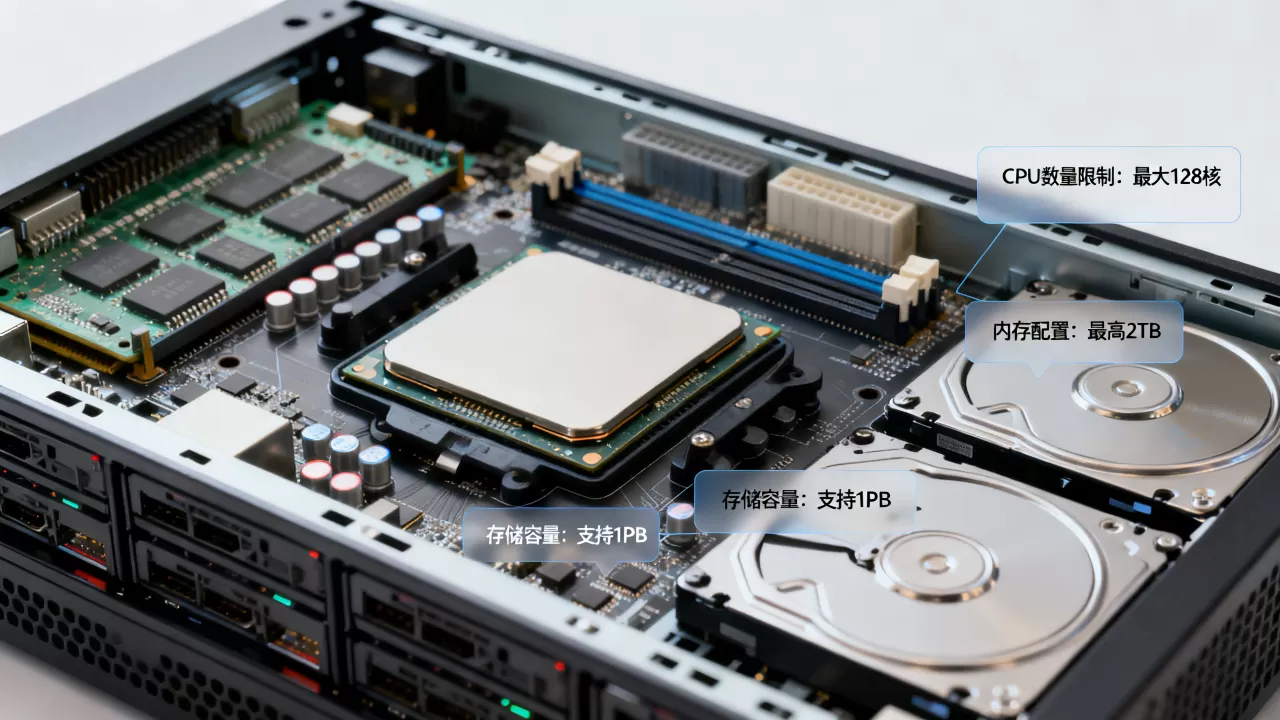 云服务器最多能装几个CPU,有哪些配置限制? 云服务器最多能装几个CPU,有哪些配置限制?