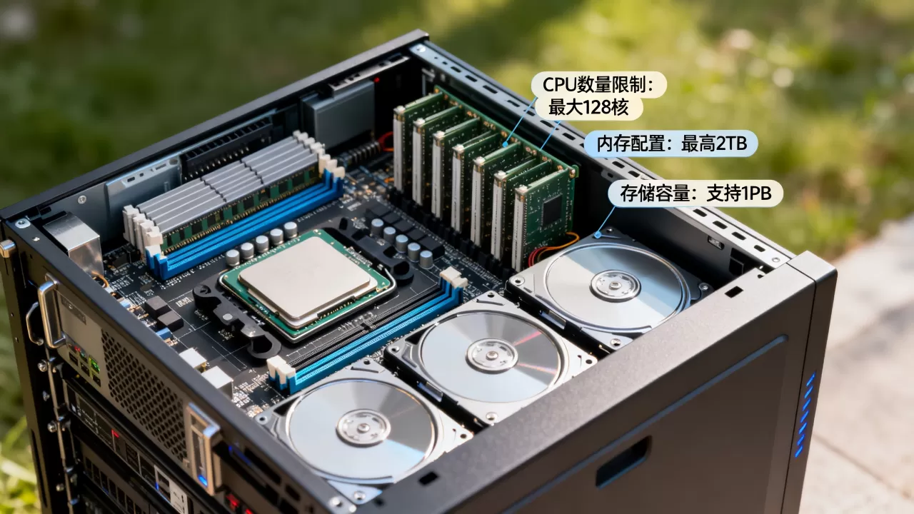 云服务器最多能装几个CPU,有哪些配置限制? 云服务器最多能装几个CPU,有哪些配置限制?