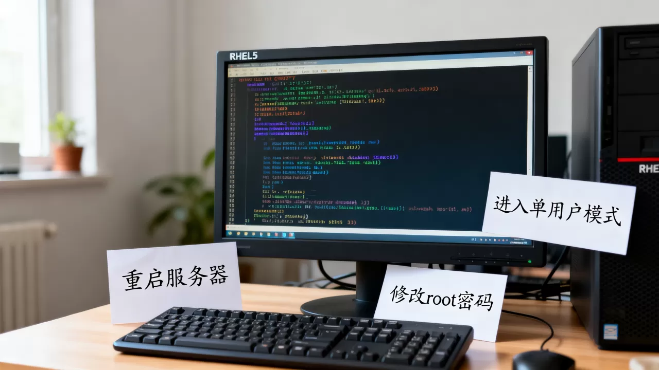 RHEL5服务器密码忘了怎么办,如何重置root密码? RHEL5服务器密码忘了怎么办,如何重置root密码?