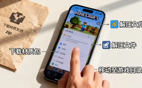 PE我的世界服务器怎么装材质包，手机版服务器材质包怎么安装？