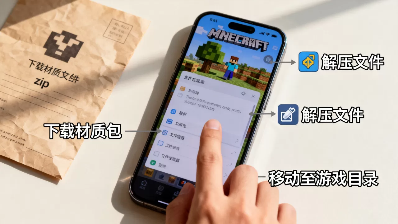 PE我的世界服务器怎么装材质包,手机版服务器材质包怎么安装? PE我的世界服务器怎么装材质包,手机版服务器材质包怎么安装?