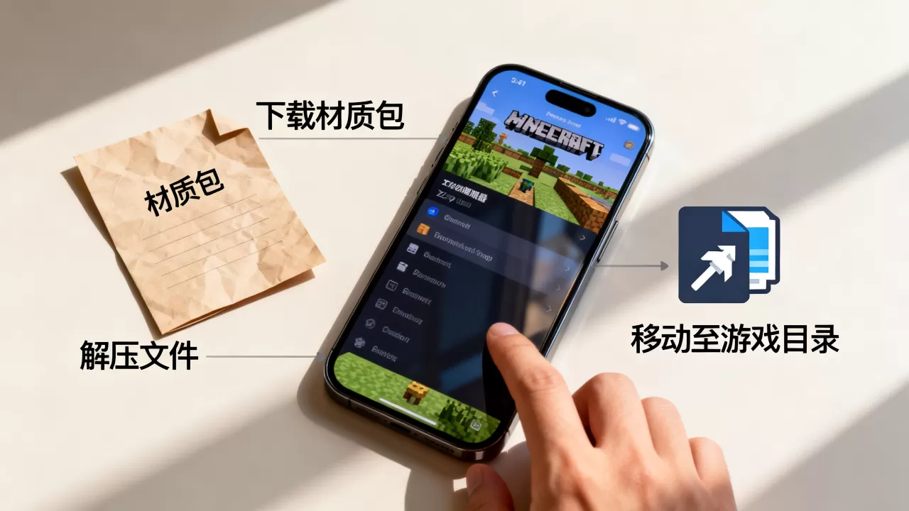 PE我的世界服务器怎么装材质包,手机版服务器材质包怎么安装? PE我的世界服务器怎么装材质包,手机版服务器材质包怎么安装?