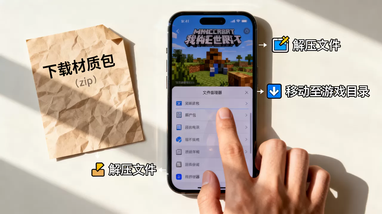 PE我的世界服务器怎么装材质包,手机版服务器材质包怎么安装? PE我的世界服务器怎么装材质包,手机版服务器材质包怎么安装?