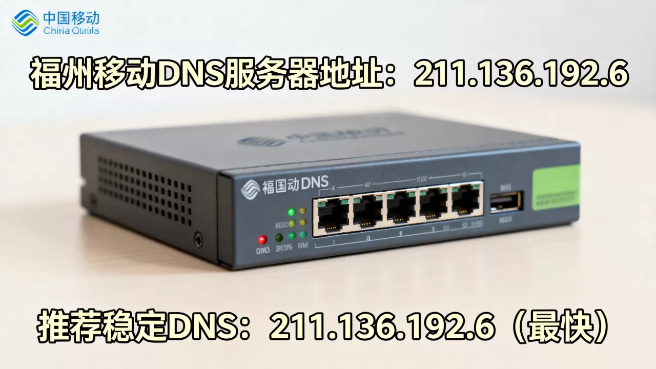 福州移动DNS服务器地址是多少,哪个DNS最快最稳定? 福州移动DNS服务器地址是多少,哪个DNS最快最稳定?