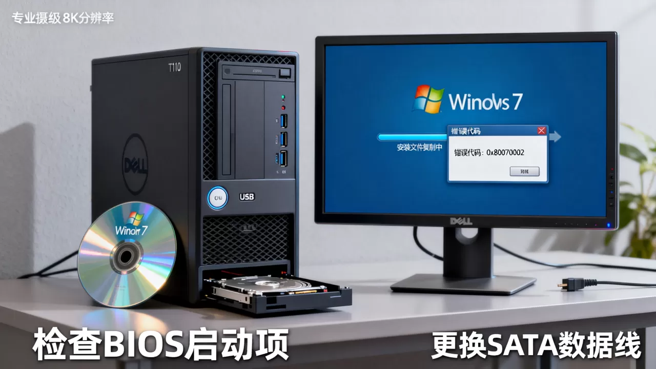戴尔T110服务器怎么装Win7,安装失败怎么办? 戴尔T110服务器怎么装Win7,安装失败怎么办?