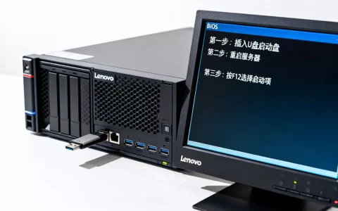 联想服务器怎么选择U盘启动盘？怎么设置启动项？
