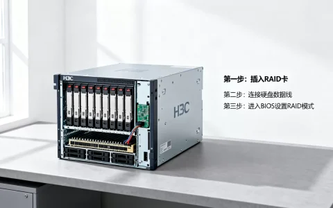 H3C新服务器怎么做RAID，具体步骤是什么？