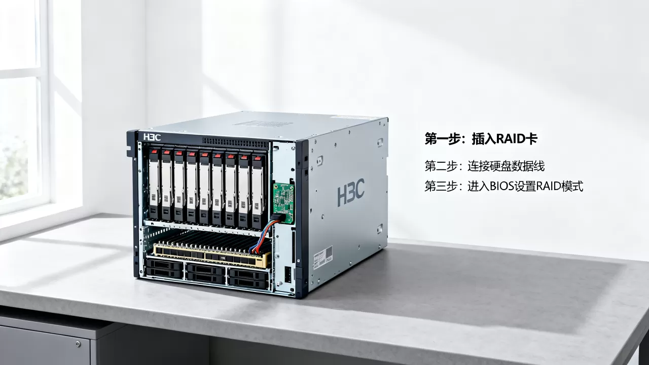 H3C新服务器怎么做RAID,具体步骤是什么? H3C新服务器怎么做RAID,具体步骤是什么?