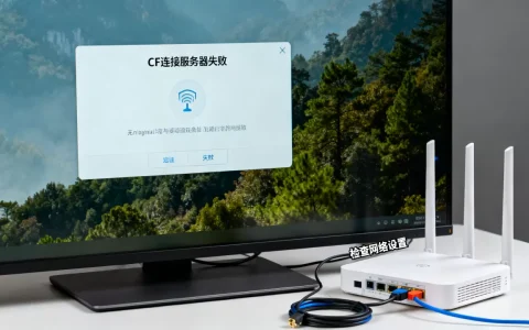 cf为什么会一直连接服务器失败，怎么解决