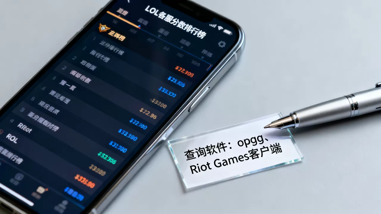 LOL各服分数排行榜怎么查,什么软件能查? LOL各服分数排行榜怎么查,什么软件能查?