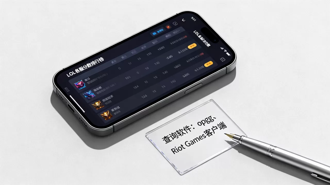 LOL各服分数排行榜怎么查,什么软件能查? LOL各服分数排行榜怎么查,什么软件能查?