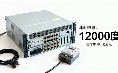 二手服务器一年能耗多少钱，电费成本怎么计算？