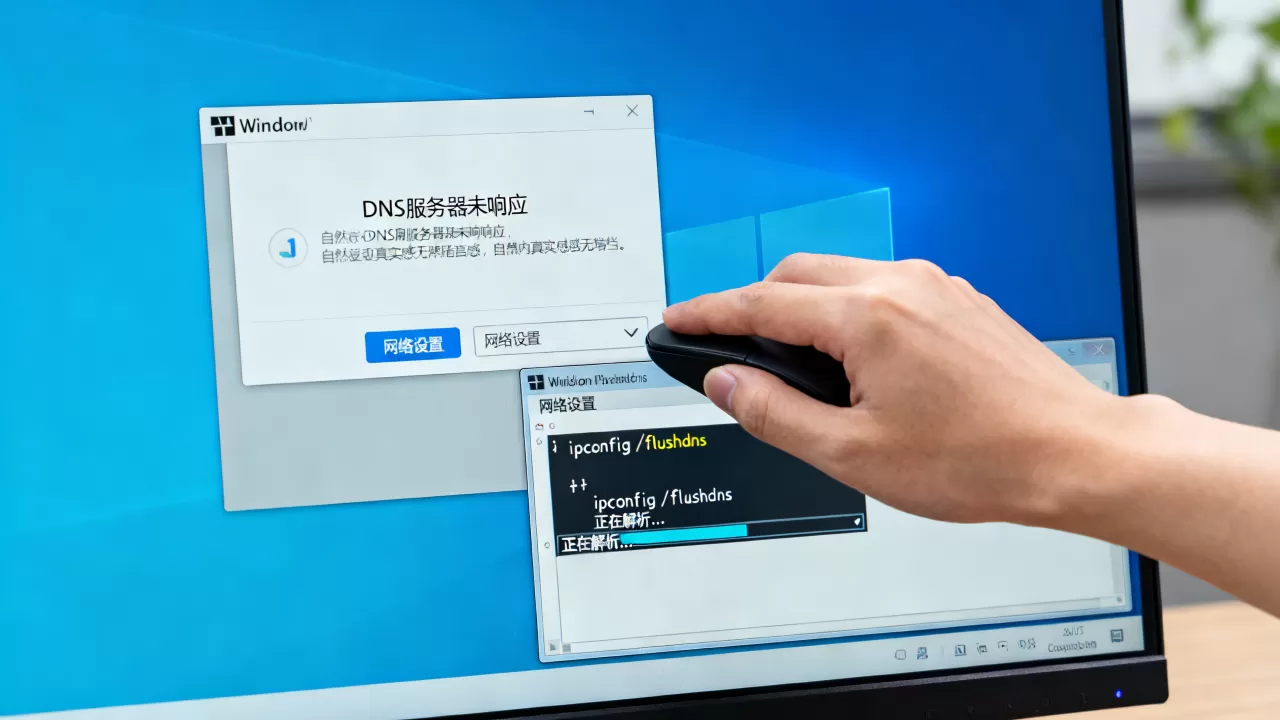 Win10系统DNS服务器未响应怎么修复?,dns错误怎么办 Win10系统DNS服务器未响应怎么修复?,dns错误怎么办