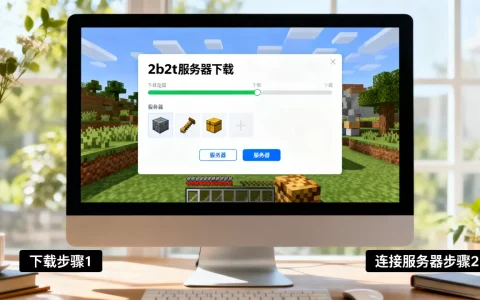2b2t服务器电脑版如何下载，2b2t服务器怎么进？